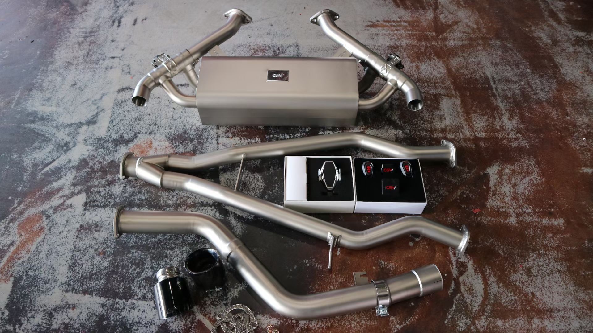 Aggiornamento del sistema di scarico CGW per Toyota Supra A90/A91
