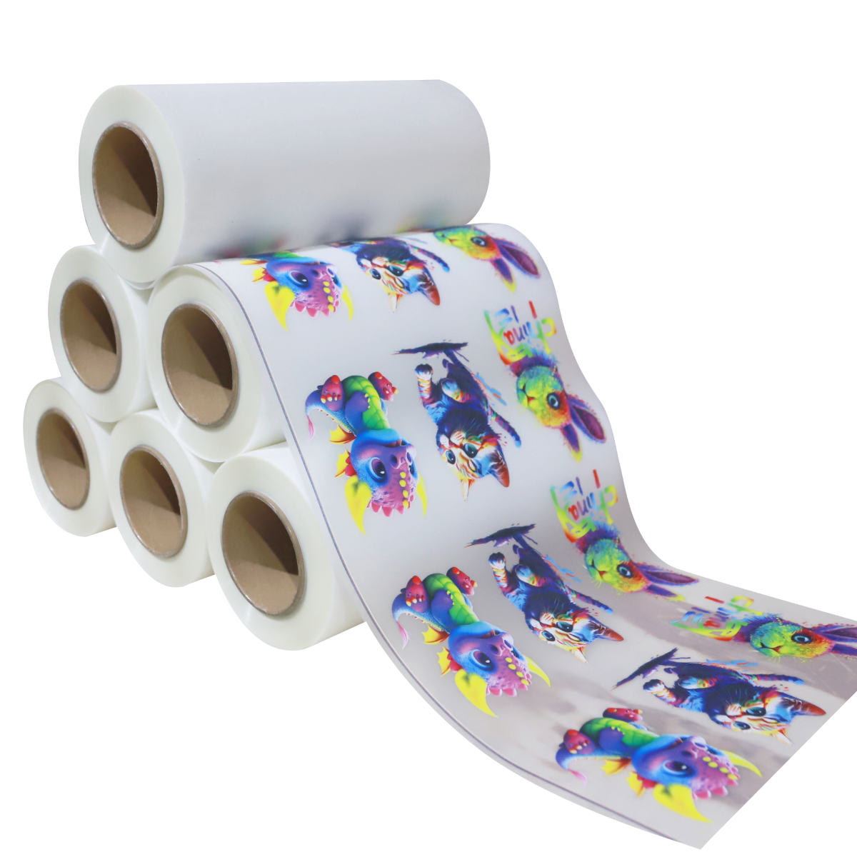Hot Tear Double-Sided DTF PET Film for High-Quality Heat Transfer Printing
