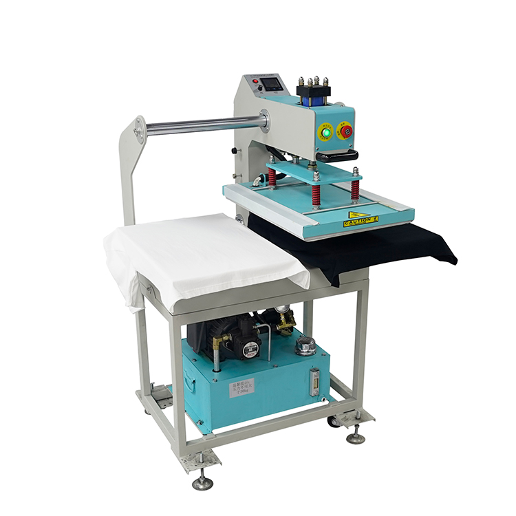 6040(7BE) Semi Automatic Double Station Hydraulic Heat Transfer Machine