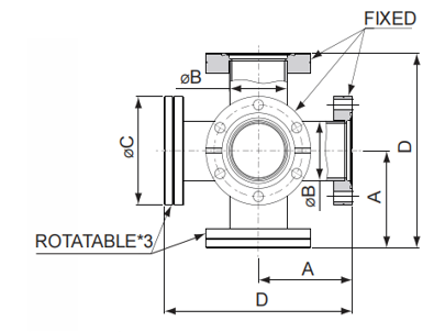 CF 6-way Cross supplier