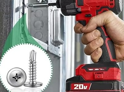 Din China Wholesale M3 M6 Stainless Steel Zinc Plated Hex Washer Head Self Drilling Screw For Roof Or Steel Structure details