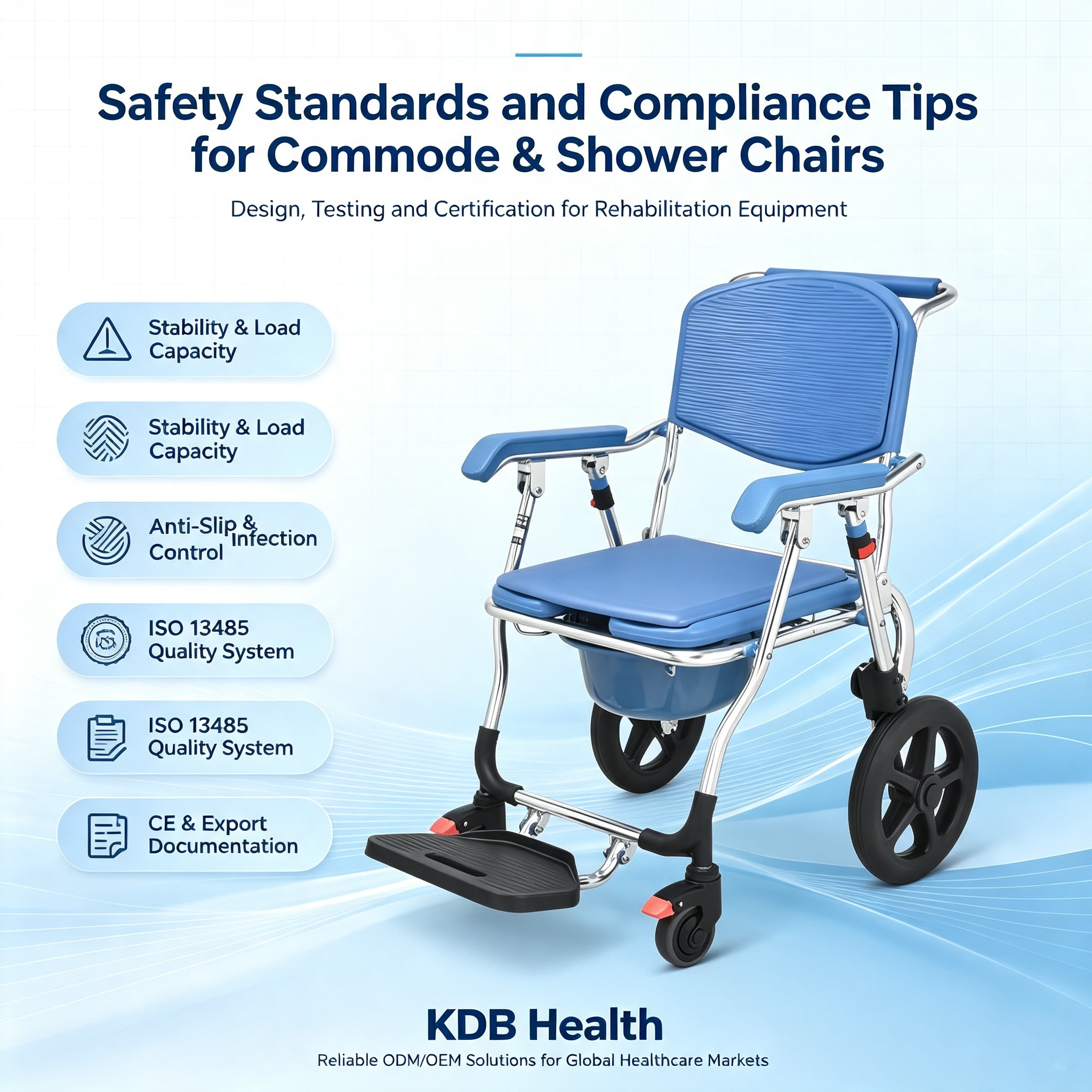 Safety Standards and Compliance Tips for Commode & Shower Chairs