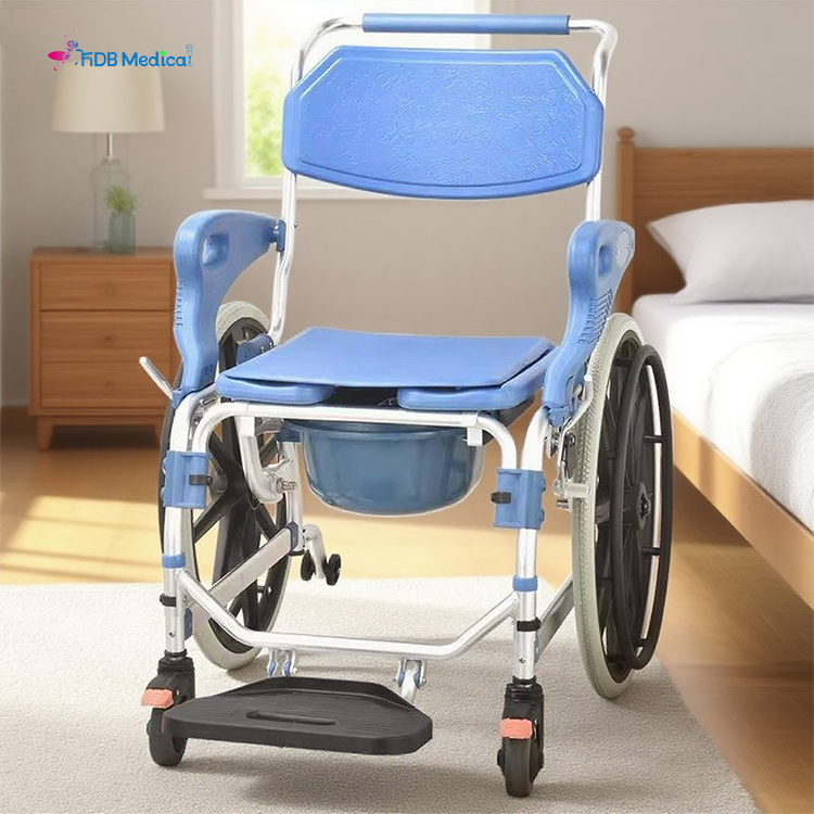 Making daily routines easier with a toilet transfer chair