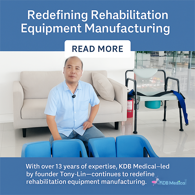 Redefining Rehabilitation Equipment Manufacturing: How Tony Lin and KDB Medical Continue to Set Industry Standards