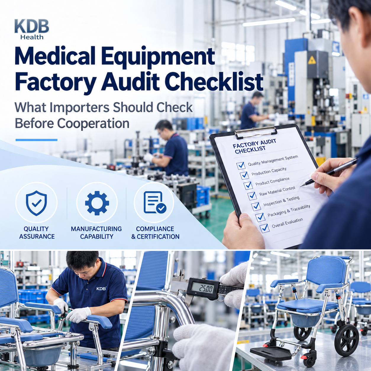 Medical Equipment Factory Audit Checklist: A Practical Guide for Importers and Distributors