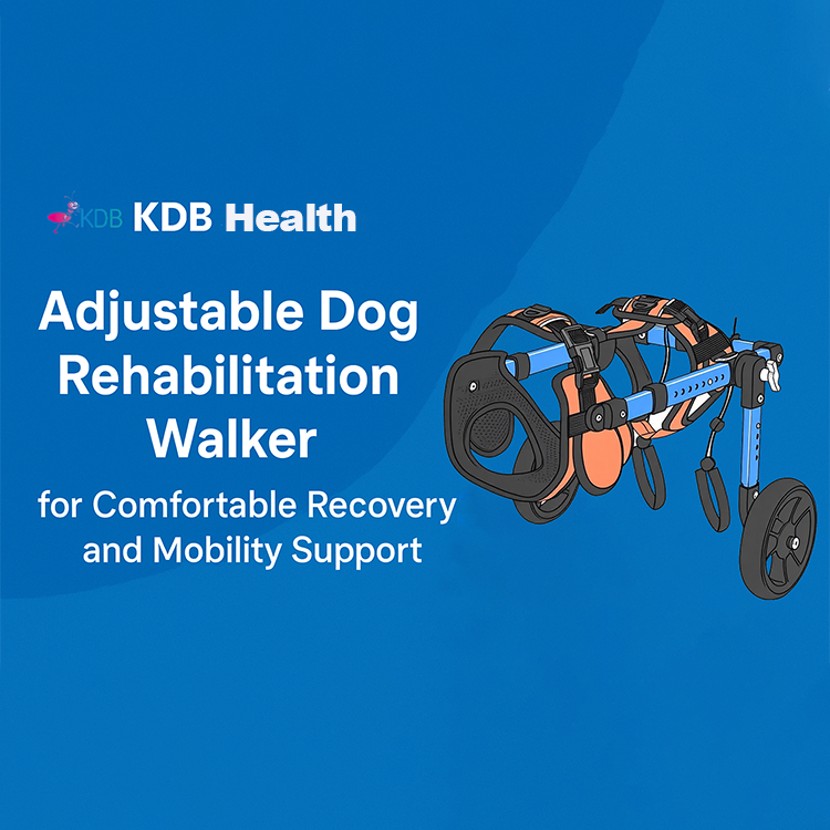 Adjustable Dog Rehabilitation Walker for Comfortable Recovery and Mobility Support