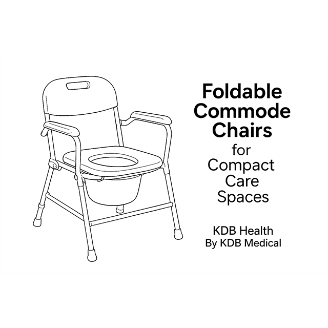 Foldable Commode Chairs Designed for Compact Living and Professional Care