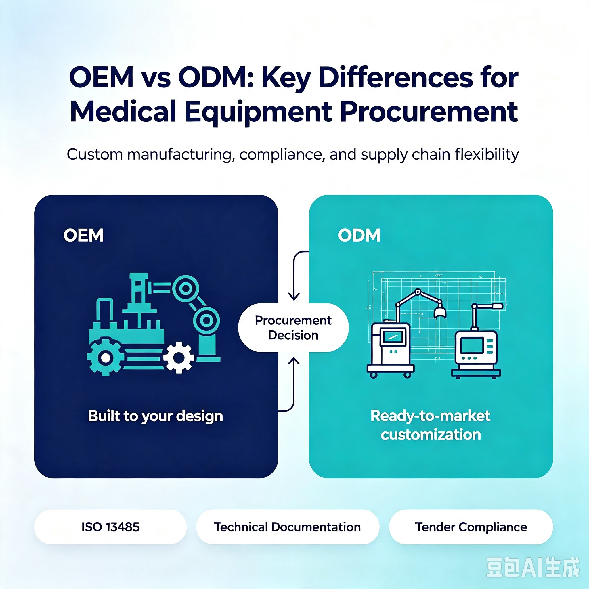 OEM vs ODM: Key Differences for Medical Equipment Procurement