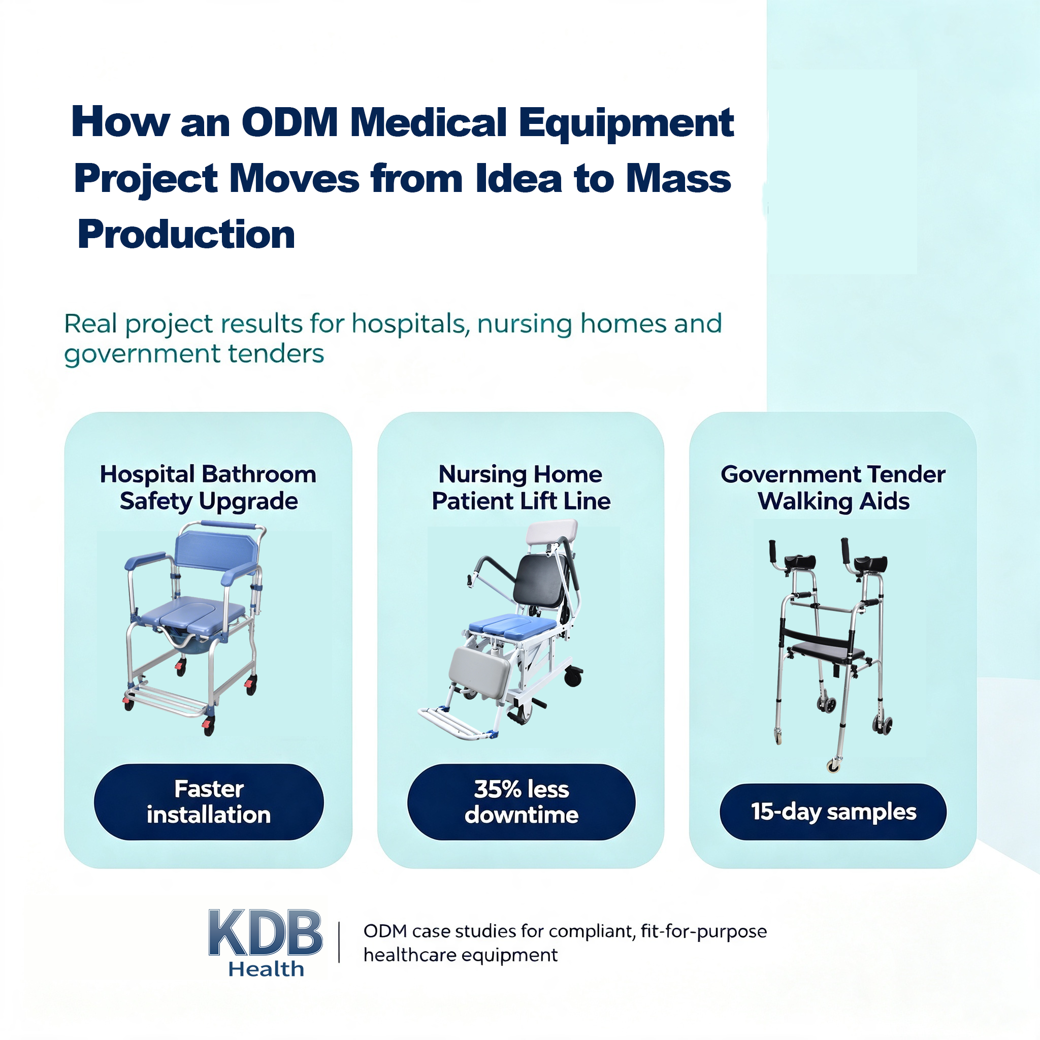 How an ODM Medical Equipment Project Moves from Idea to Mass Production