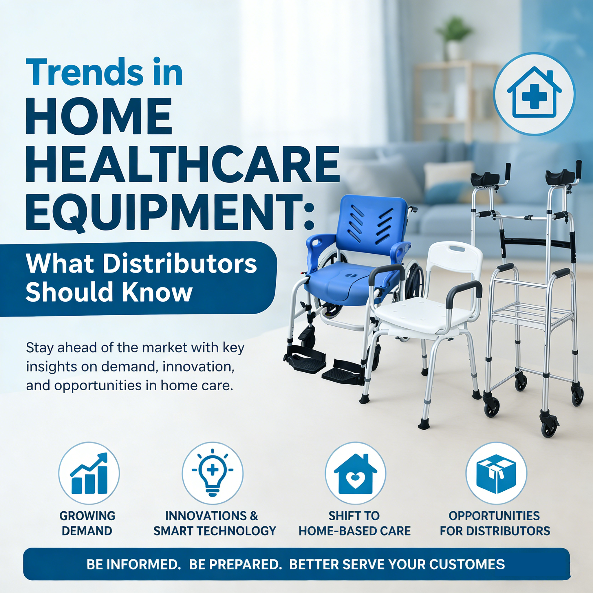 Home Healthcare Equipment Trends: What Distributors Should Know in 2026