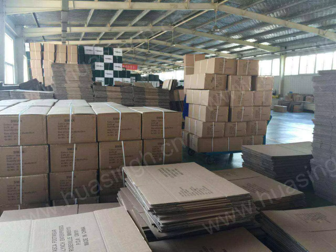 Packaging & shipping specifications