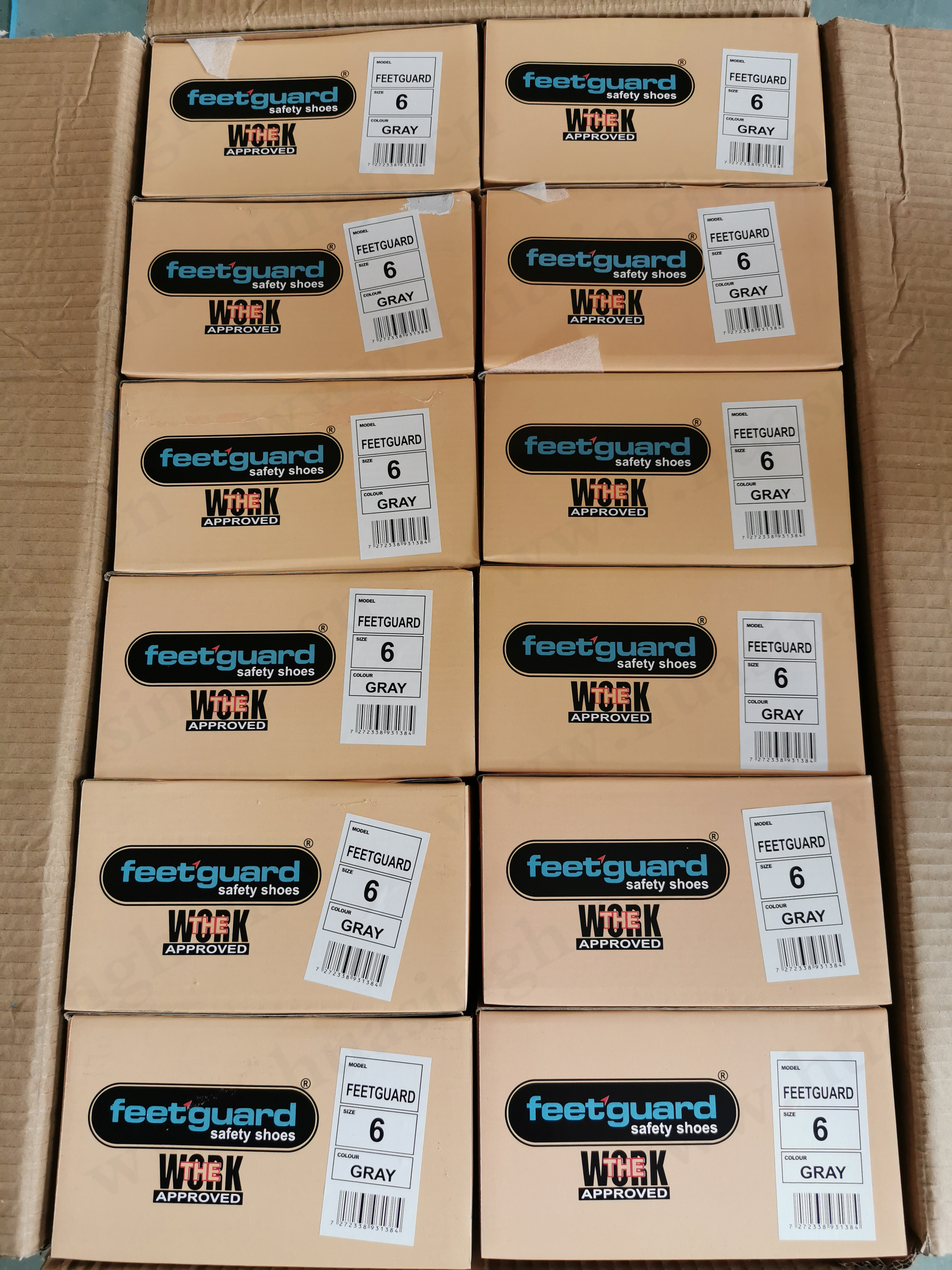 Packaging & shipping specifications