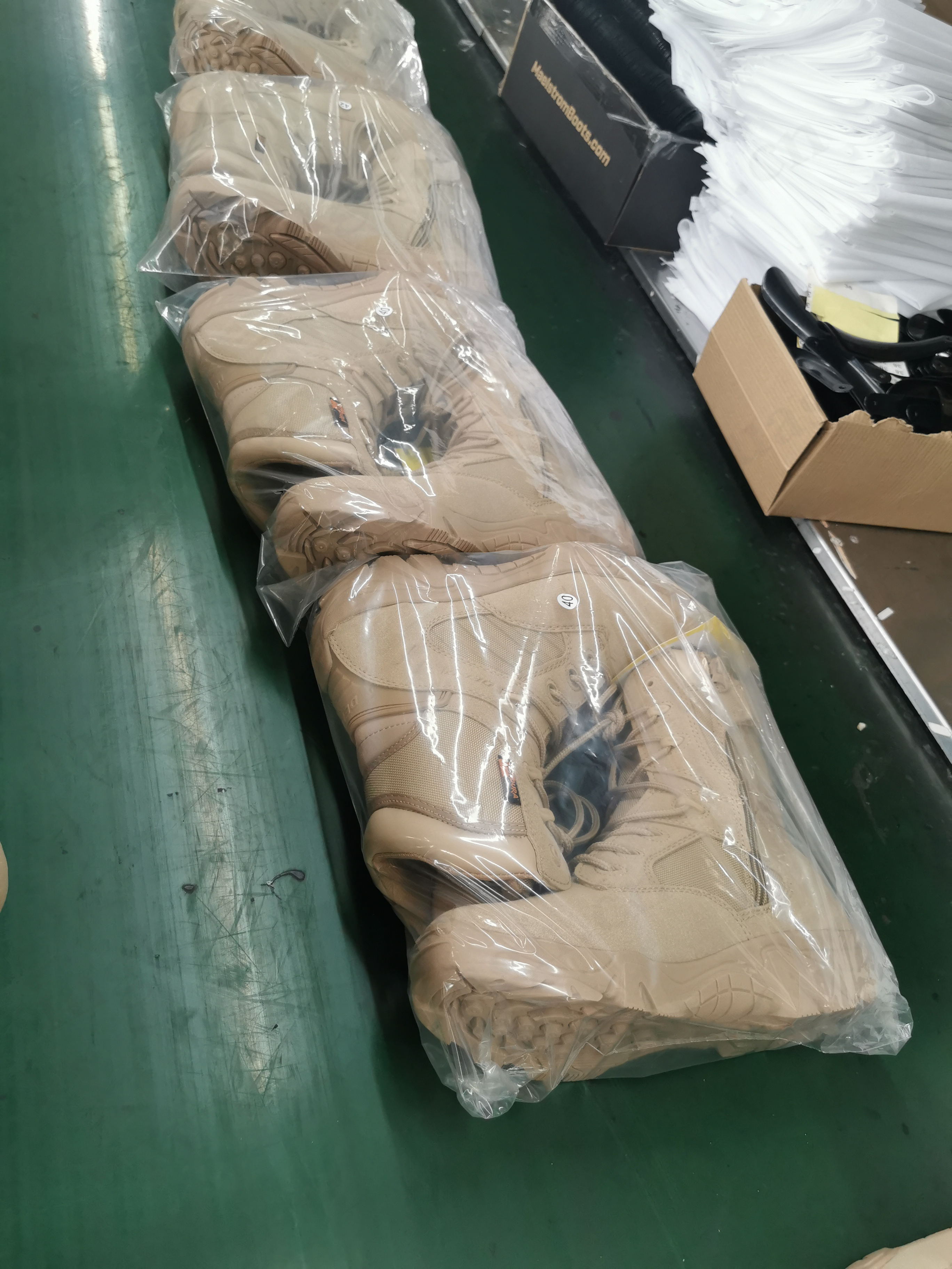 Packaging & shipping specifications