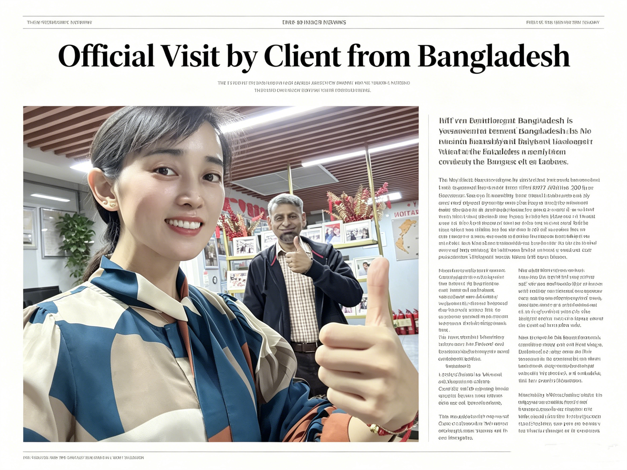 Apsilankymas iš Bangladešo partnerių | Tyrinėjame abipusę naudą pelnančią bendradarbiavimo galimybę