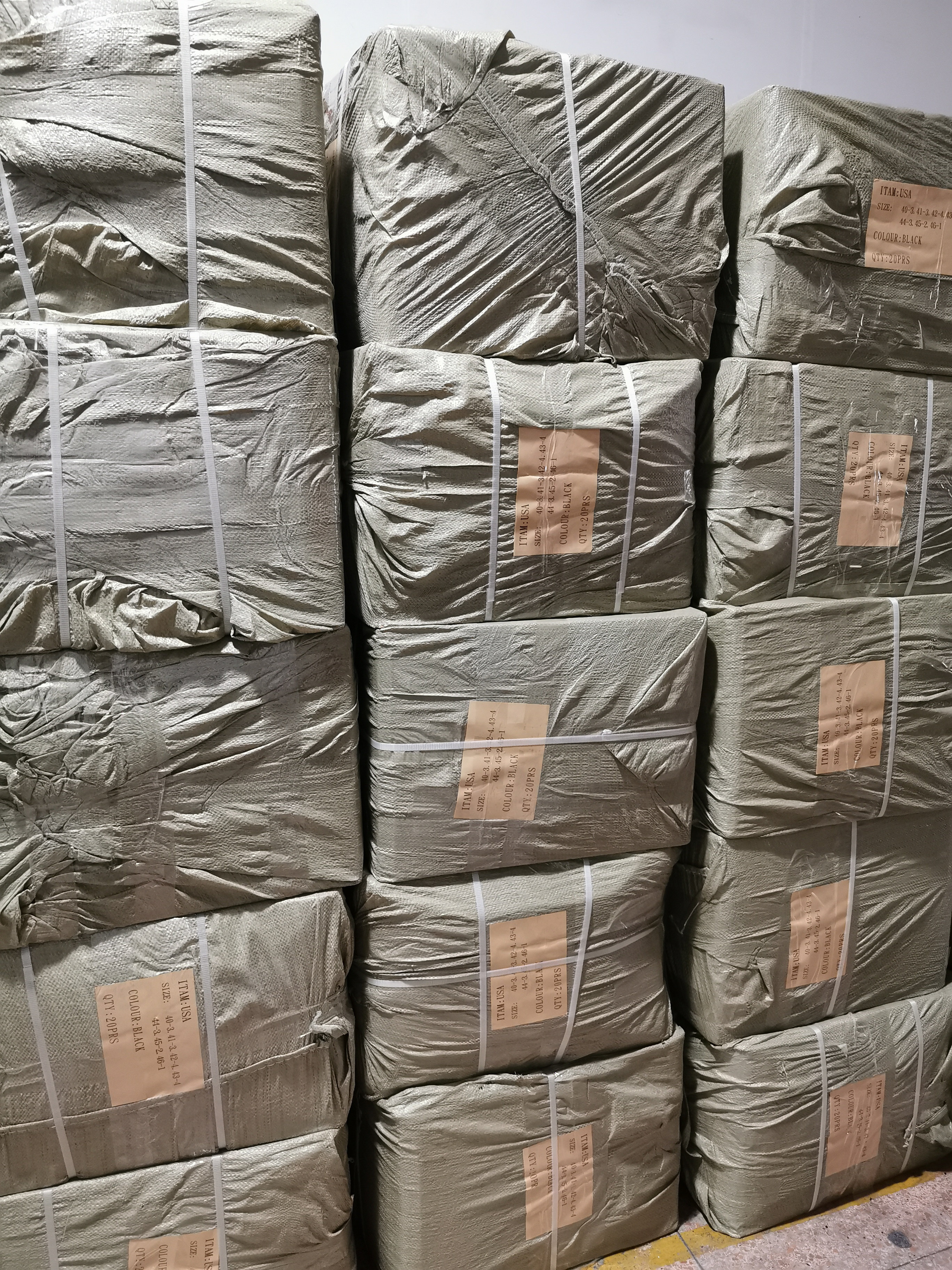 Packaging & shipping specifications