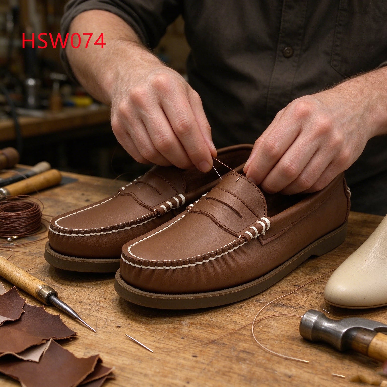 XYM,Casual Settings Mask Style Pull-on Hua Singh Black/Brown Boat Shoes Park Walking Handmade Eur 27-47 Natural Cow Leather Loafer Shoes HSW074