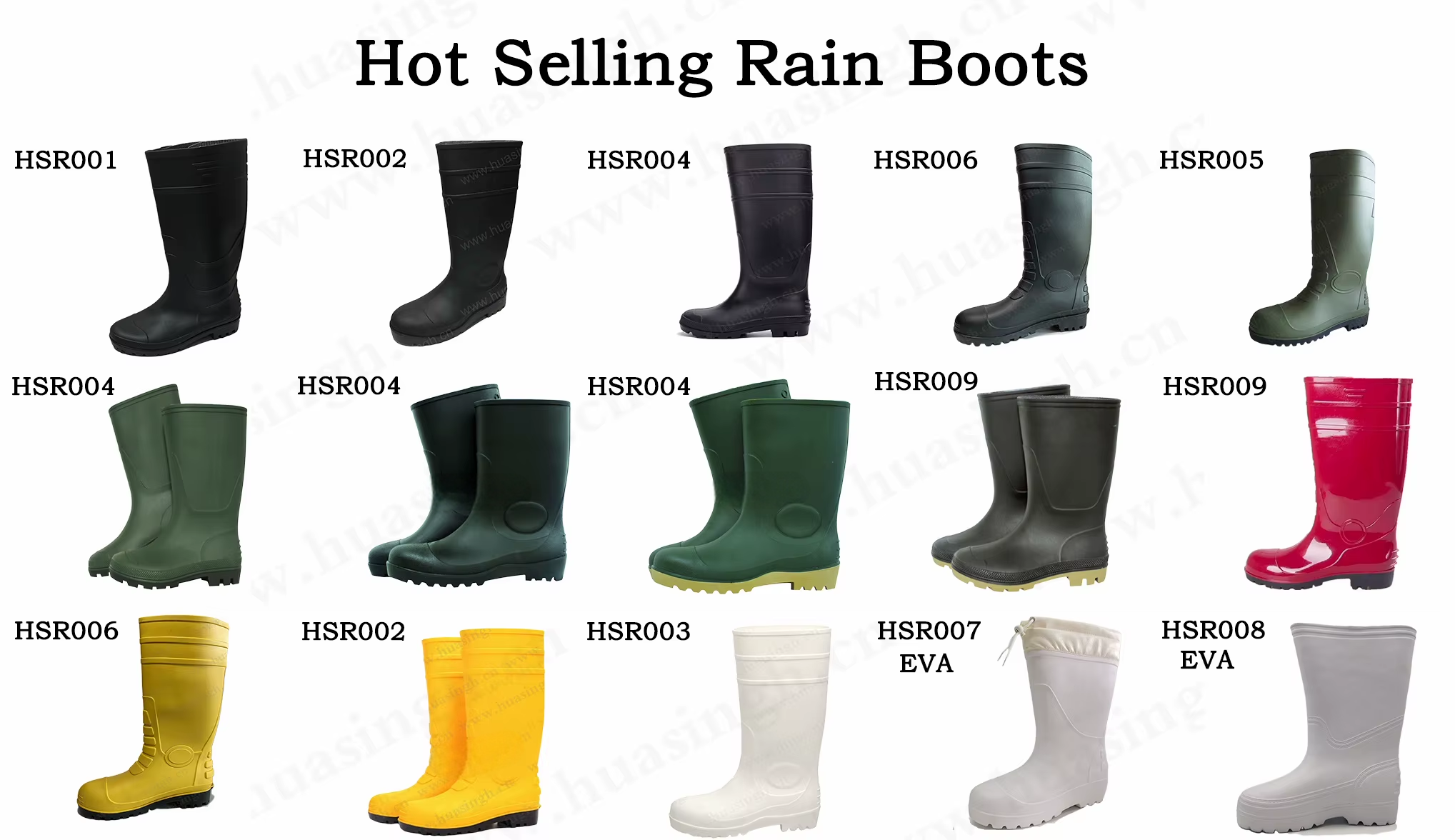 Rwh,dark Blue Knee-length Anti-puncture Safety Gumboots Waterproof Anti-oil Outdoor Mining Safety Boots with Steel Toe HSR005 supplier