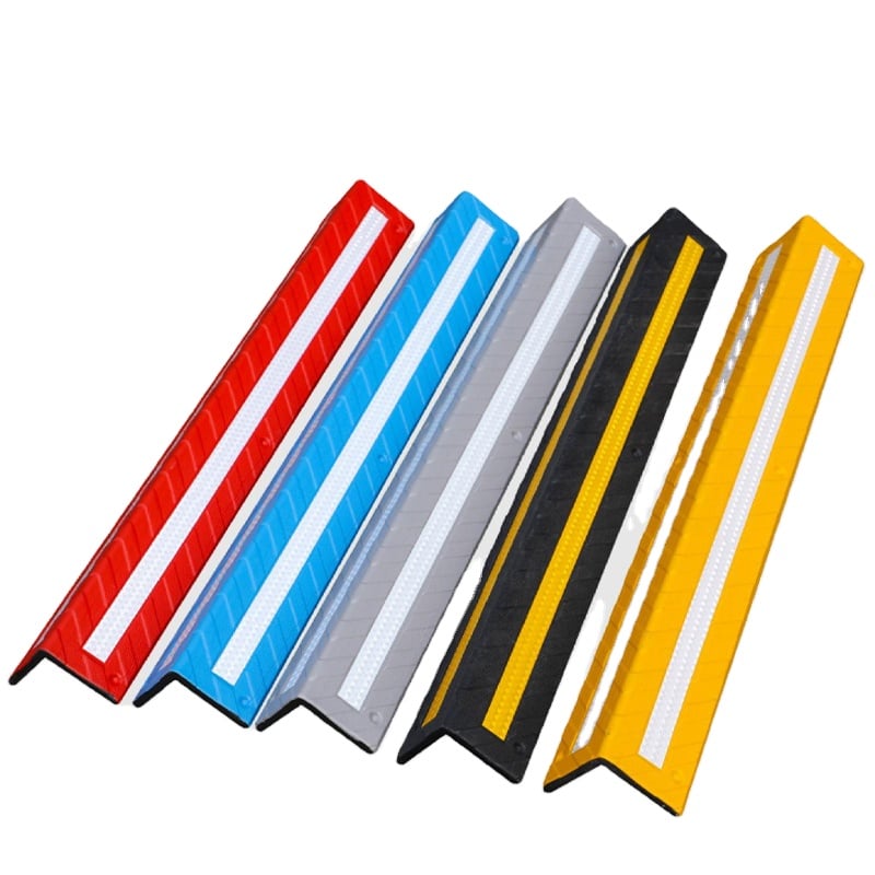 Factory-Trade Integrated EVA Rubber Reflective Corner Guard — Impact-Resistant Wall Edge Protector