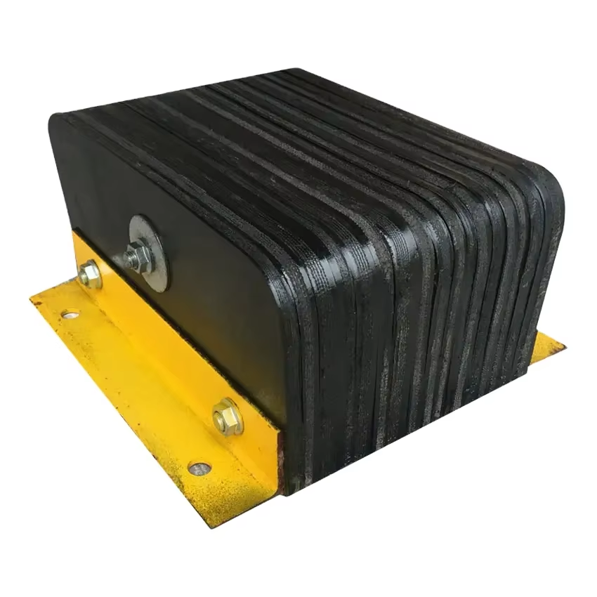 Laminated Rubber Dock Bumpers Factory Supply for Warehouses & Cold Regions