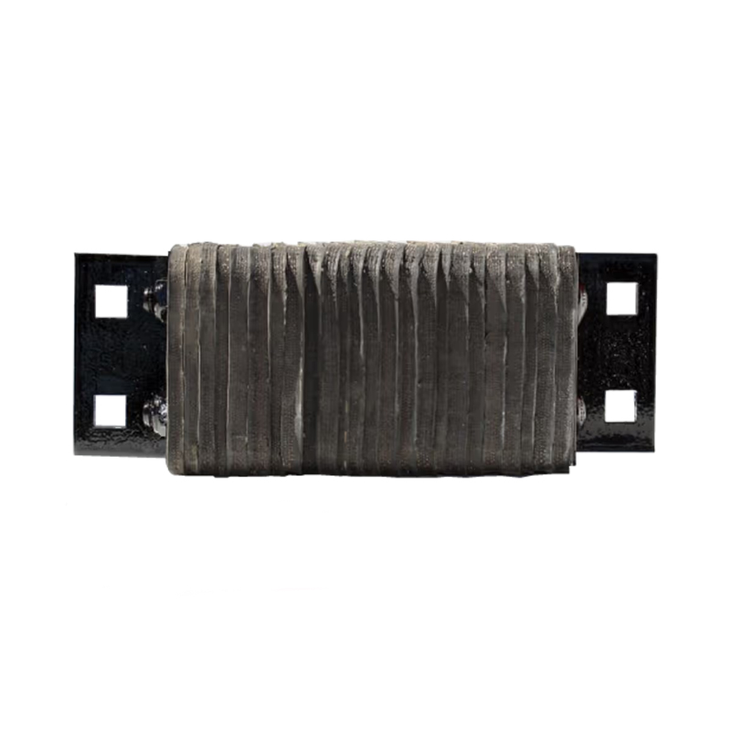 Heavy Duty Rubber Dock Bumper with Steel Angle Frame