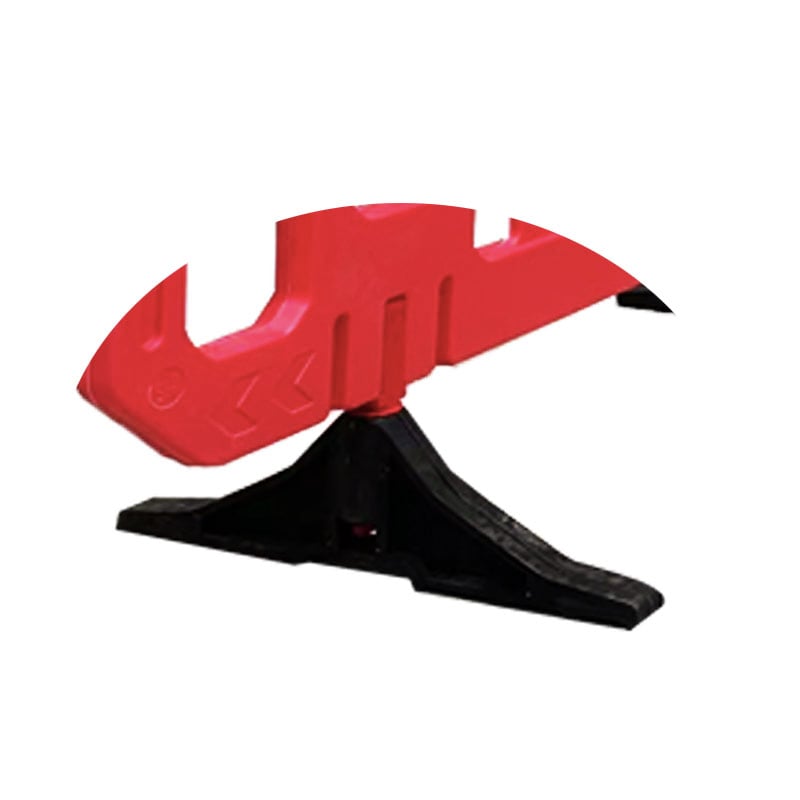 High-Visibility Modular PVC Traffic Barrier with Swivel Feet | Heavy-Duty Interlocking Barricade | YS Traffic Safety-HL02