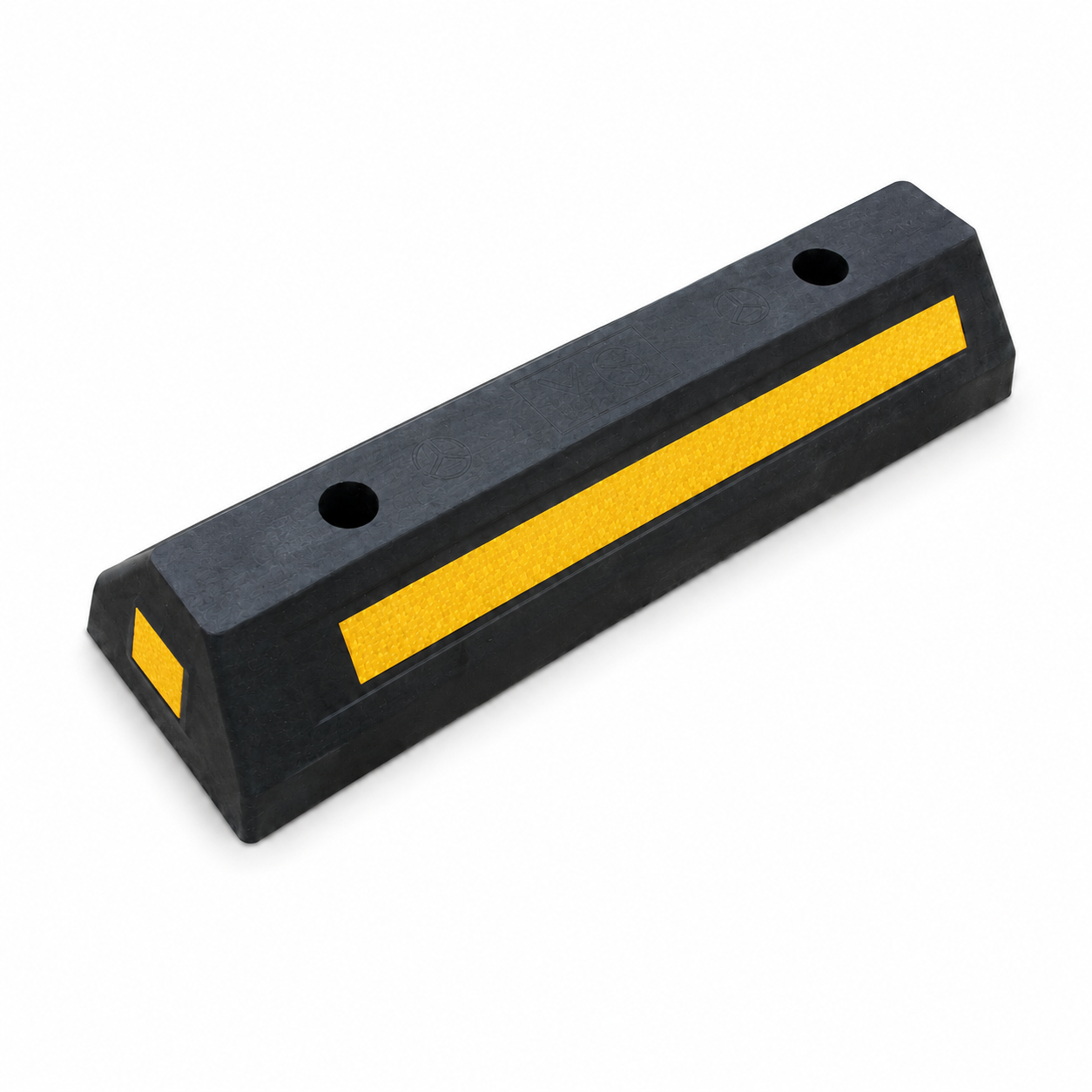 Heavy Duty 480mm Rubber Wheel Stopper for Parking Lots-WS26