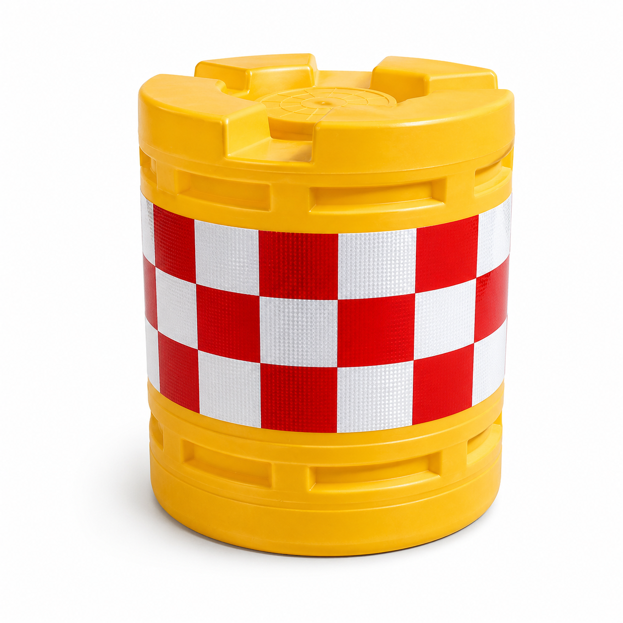 Heavy-Duty Rotomolded PE Road Barrier - 900mm Energy-Absorbing Collision Buffer Tank for Highway and Road Safety-WB16-17-18
