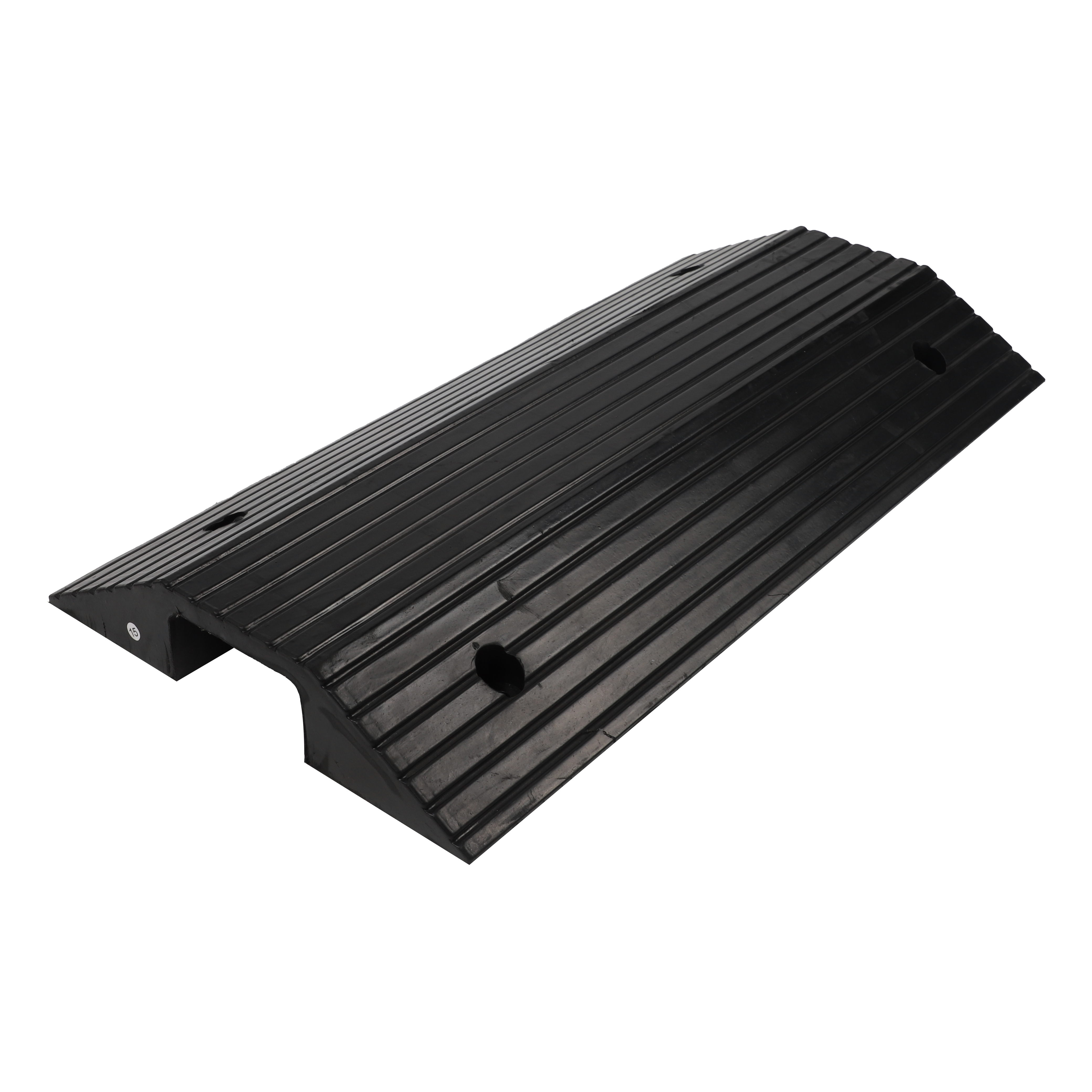 Industrial Heavy-Duty Rubber Hose Bridge and Cable Protector Ramp for Warehouse and Construction Safety-TRC04