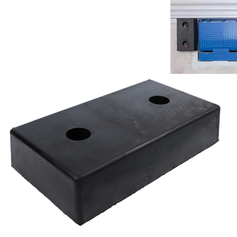 Heavy Duty 450*250*100mm Rubber Car Bumper Block Leveler Security Bumper Shield Rubber Product