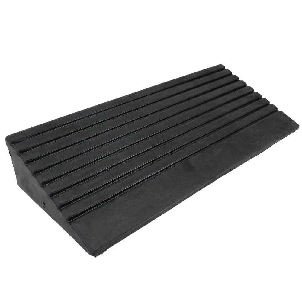 Heavy-Duty Industrial Rubber Threshold Ramp for Commercial Access and Warehousing-CRA07