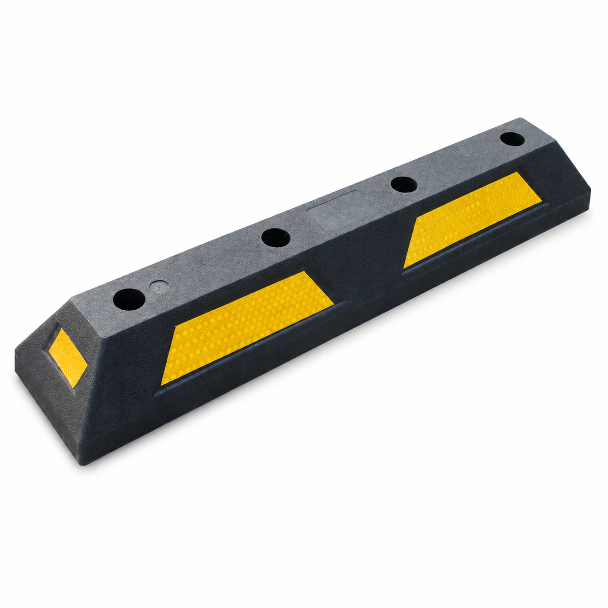 Commercial Grade 5.2kg Parking Curb Rubber Plastic Car Stop Wheel Block-WS19