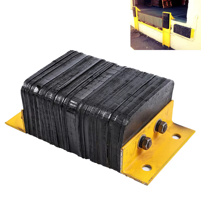 laminated rubber dock bumpers