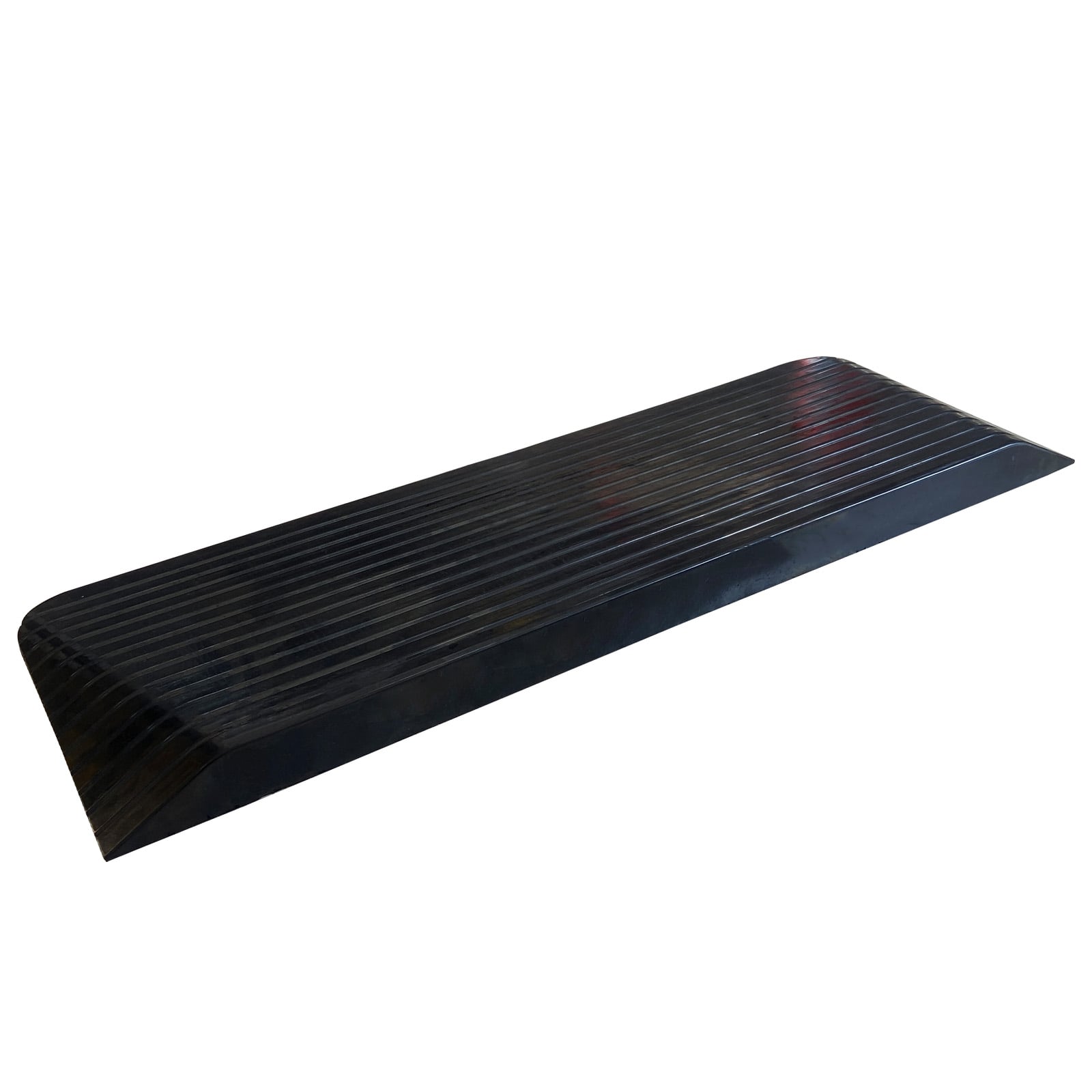 Professional Heavy-Duty Rubber Threshold Ramp with Three-Sided Beveled Design-TRA04（TRA64）
