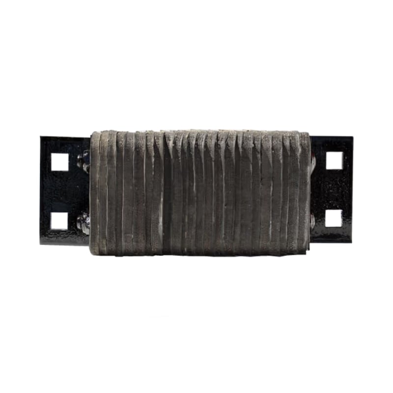 Heavy Duty Rubber Dock Bumper with Steel Angle Frame for Loading Dock Protection