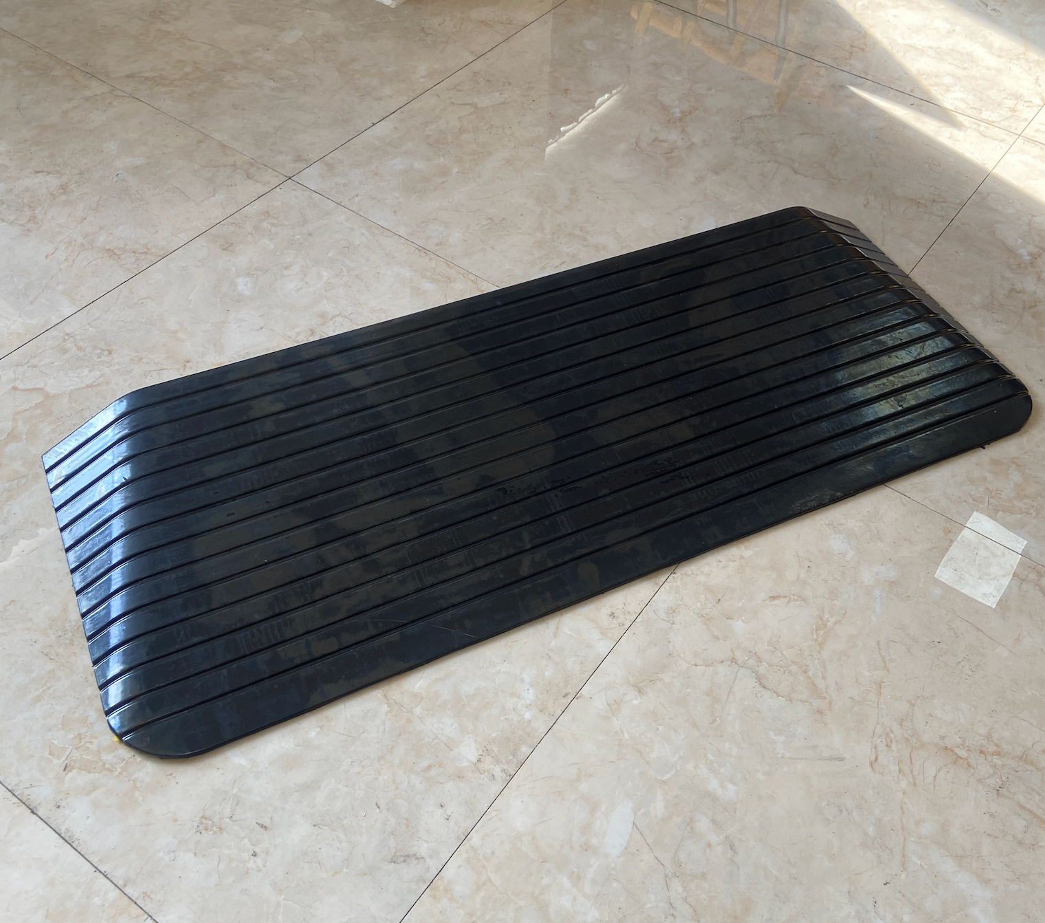 Heavy Duty Rubber Wheelchair Threshold Ramp
