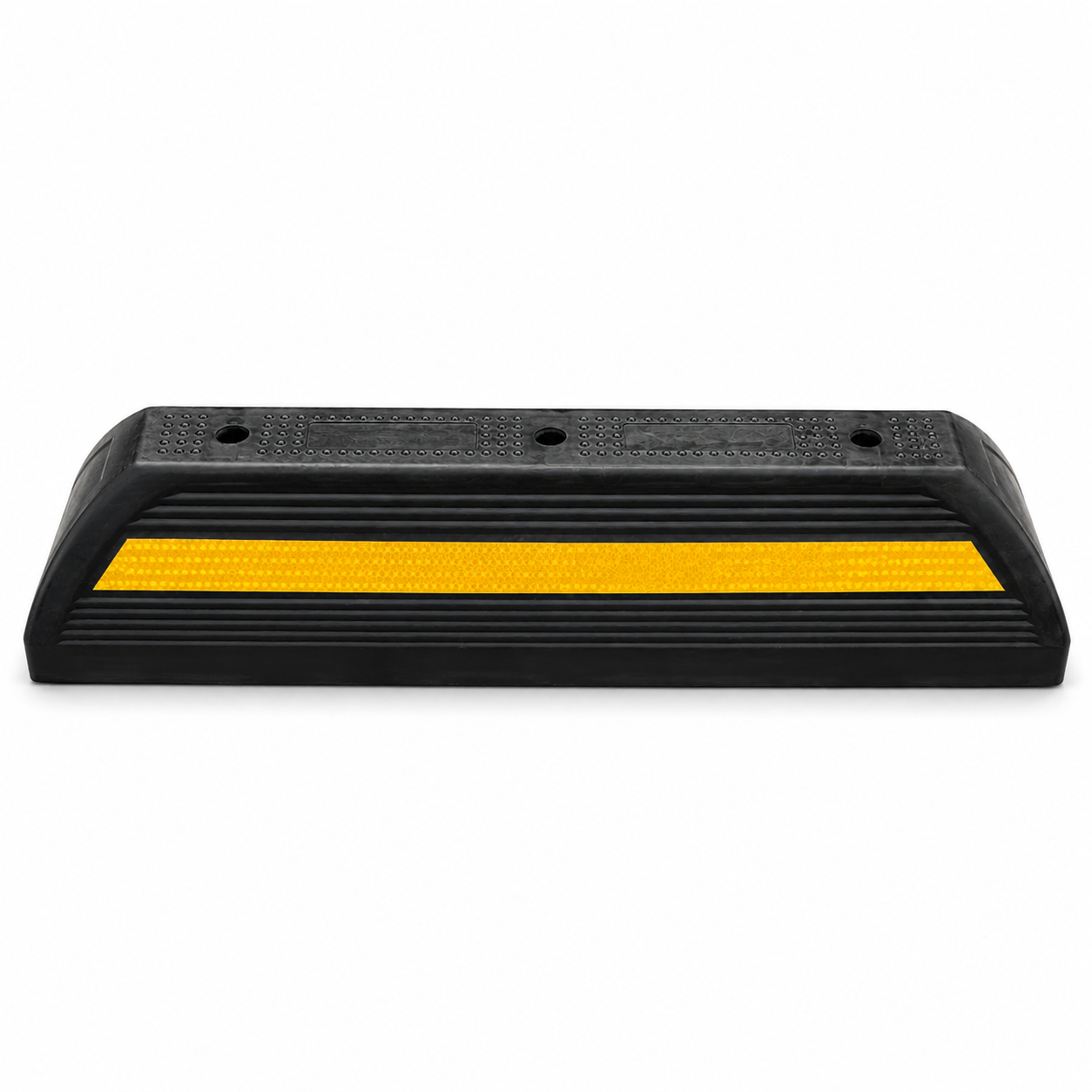 Parador Industrial de Rodas para Caminhões em Borracha – 100 x 25 x 20 cm, Bloco Premium para Estacionamento – WS43