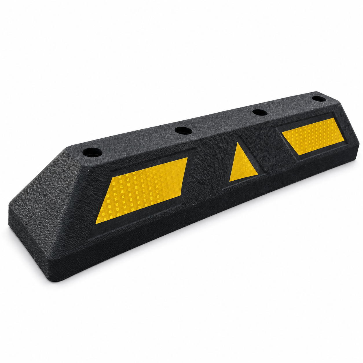 Paracarro de Borracha e Plástico Pesado de 720 mm para Estacionamentos Comerciais – WS48