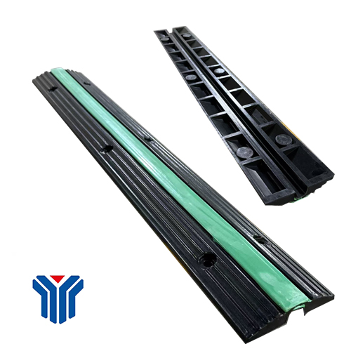 Industrial Green Rubber 1 Chinnal Cable Protector | Factory & Trading Manufacturer Supply