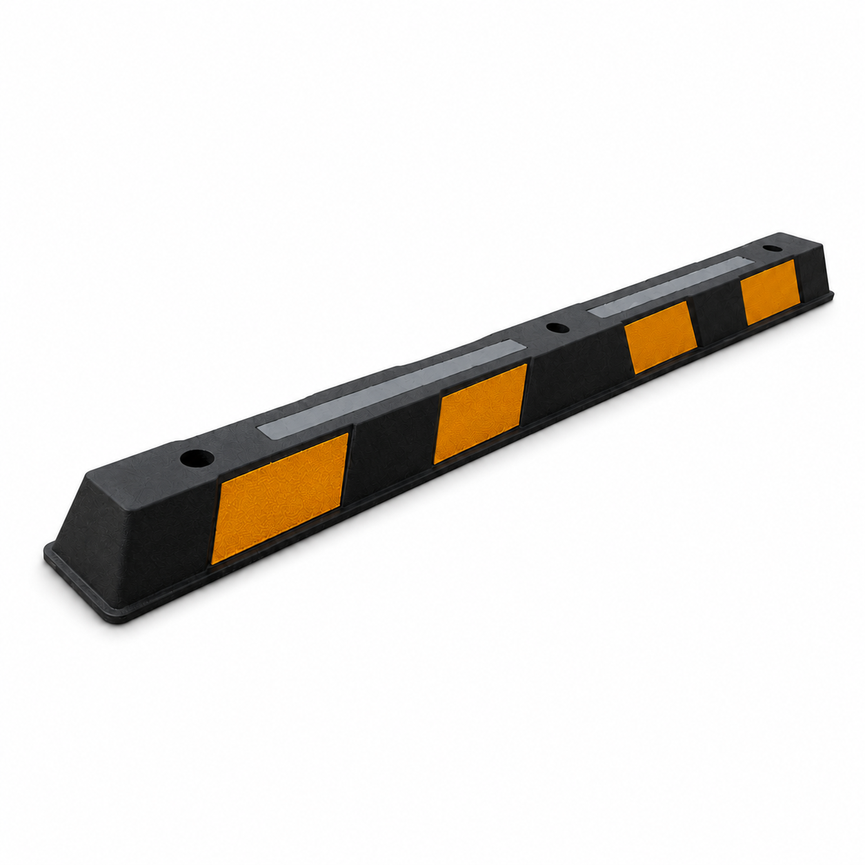Travão de roda em borracha super-resistente de 1650 mm para parques de estacionamento – WS33