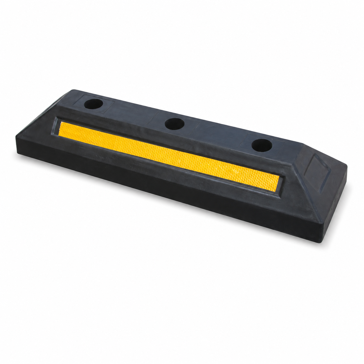 Heavy Duty Rubber Wheel Stopper 540mm Parking Block Curb for Garage and Driveway-WS04