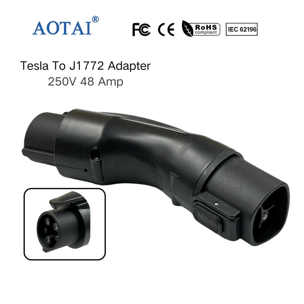 Adaptateur AOTAI Tesla vers J1772, 250 V, 48 A