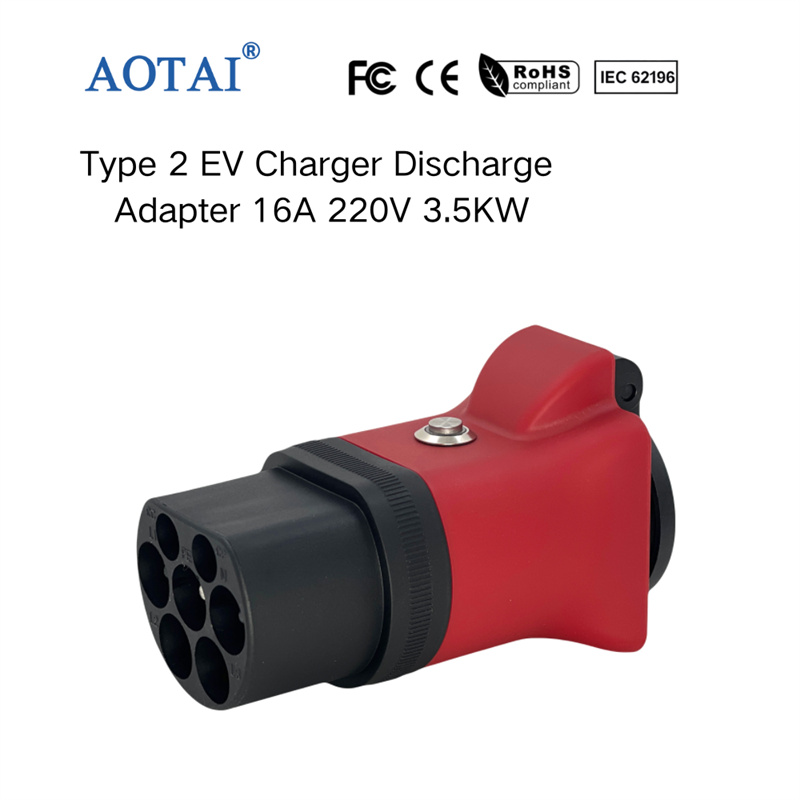 AOTAI Type 2 To Schuko Adapter Type 2 AC Charging Station Adapter