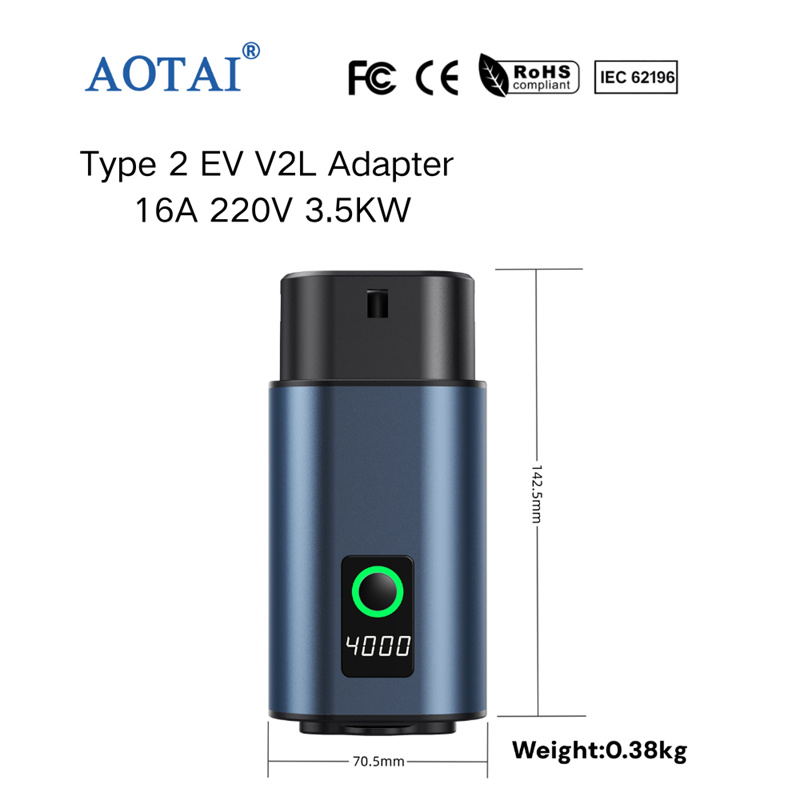 AOTAI Universal EV V2L Adapter 3.5kW 16A 230V Multi-Brand Compatible
