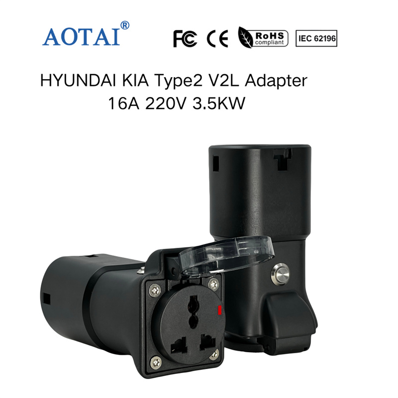 AOTAI EV-konnektor Type 2 V2L-adapter til KIA EV6 og EV9
