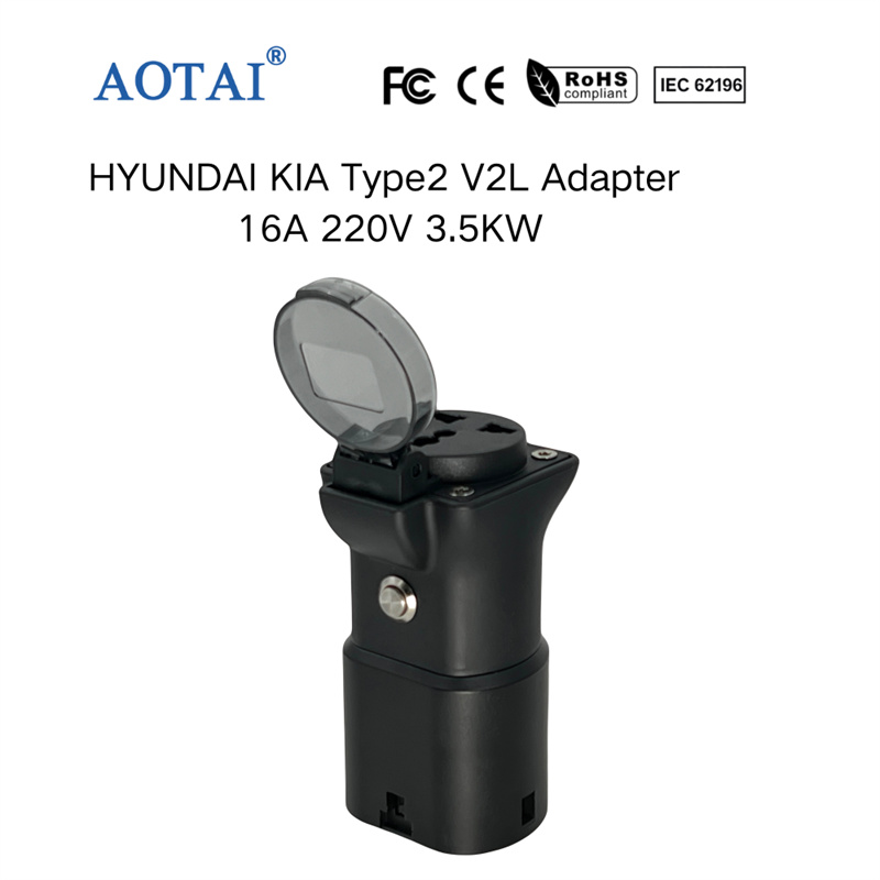AOTAI EV-konnektor Type 2 V2L-adapter til KIA EV6 og EV9