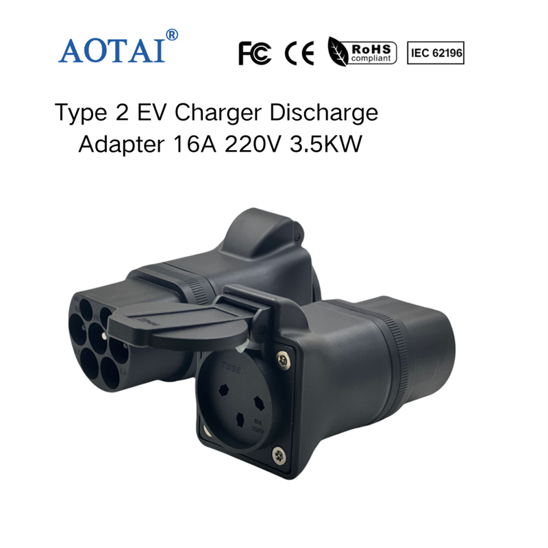 AOTAI Type 2 EV Charger Station Adapter with Israeli Socket