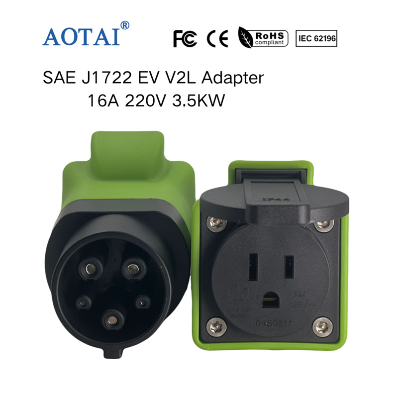 AOTAI V2L J1772 Vehicle To Load Up To 16A EV charger For HYUNDAI EVs