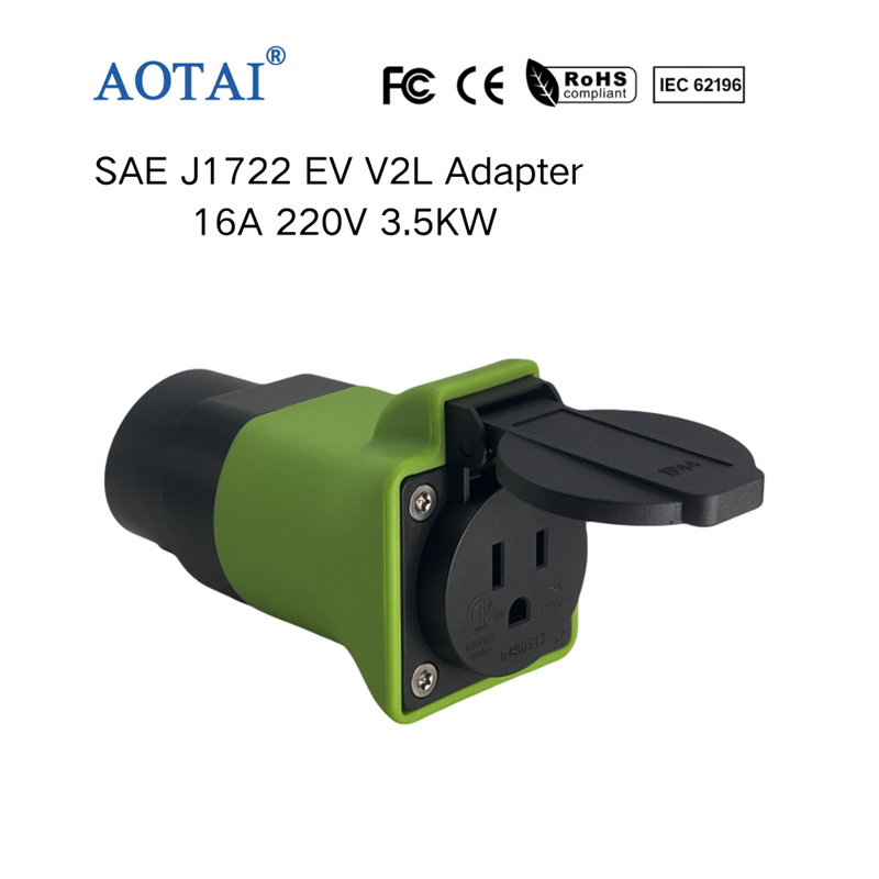 AOTAI V2L J1772 Vehicle To Load Up To 16A EV charger For HYUNDAI EVs