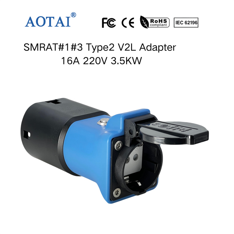AOTAI Type 2 EV V2L-ADAPTER til Smart Elf #1 Geely Mercedes