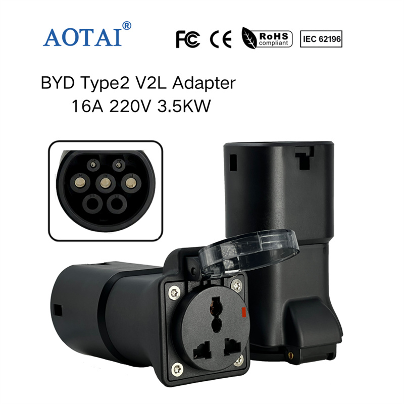 AOTAI Køretøj til belastning V2L-adapter til BYD elbiler